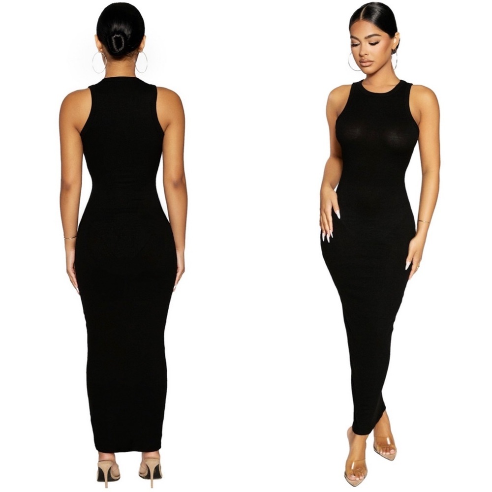 NWT Naked Wardrobe Essential Maxi  Dress Size M